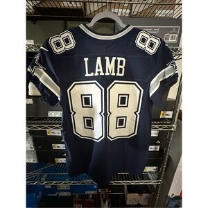 NFL Dallas Cowboys Navy Authentic CeeDee Lamb #88 Jersey
